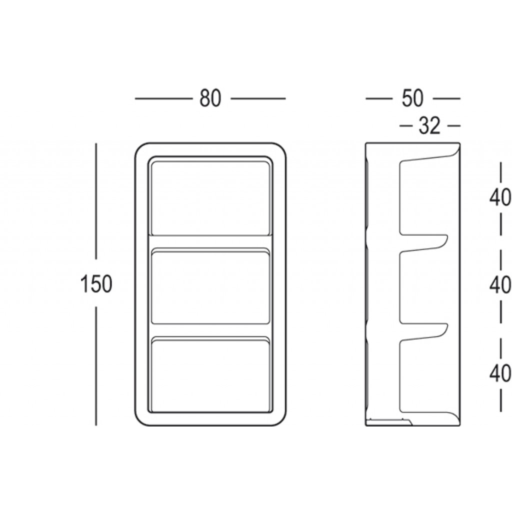 Spatiu depozitare din polietilena Bartolomeo Display - Nuovo Design